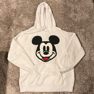 Mickey Mouse white hoodie